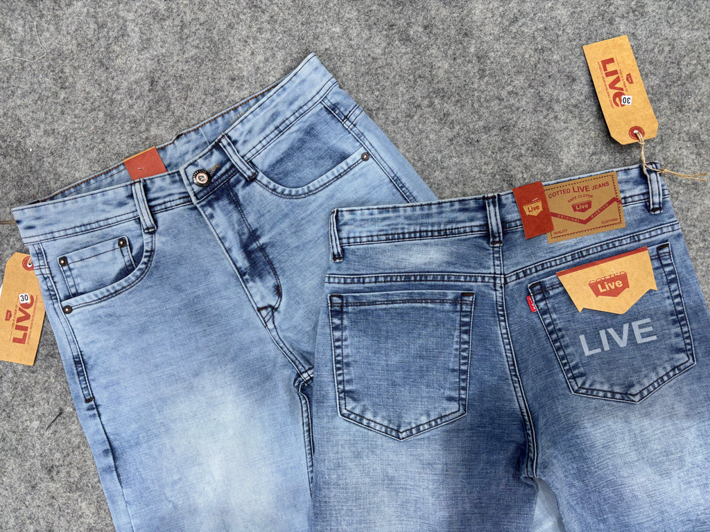 Men’s Comfort Blue Jeans