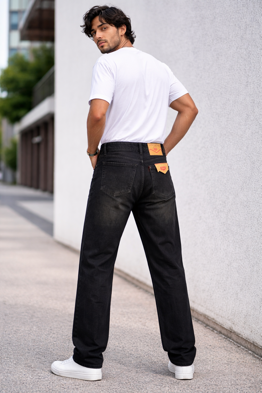 NON - LYCRA STRAIGHT FIT