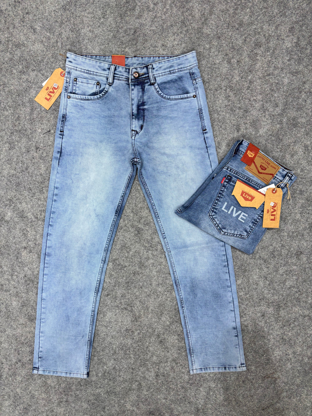 Men’s Comfort Blue Jeans