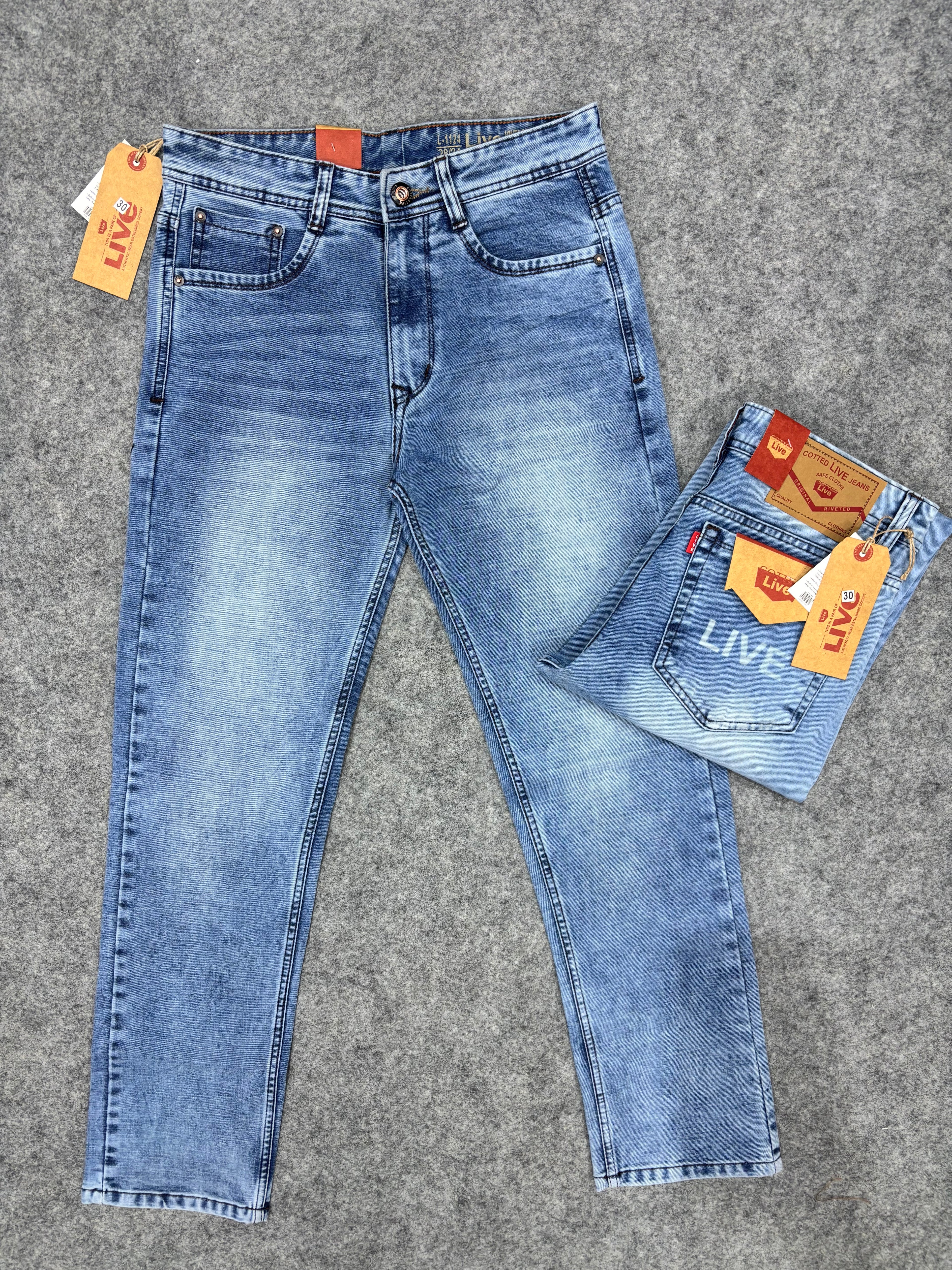 Men’s Comfort Blue Jeans