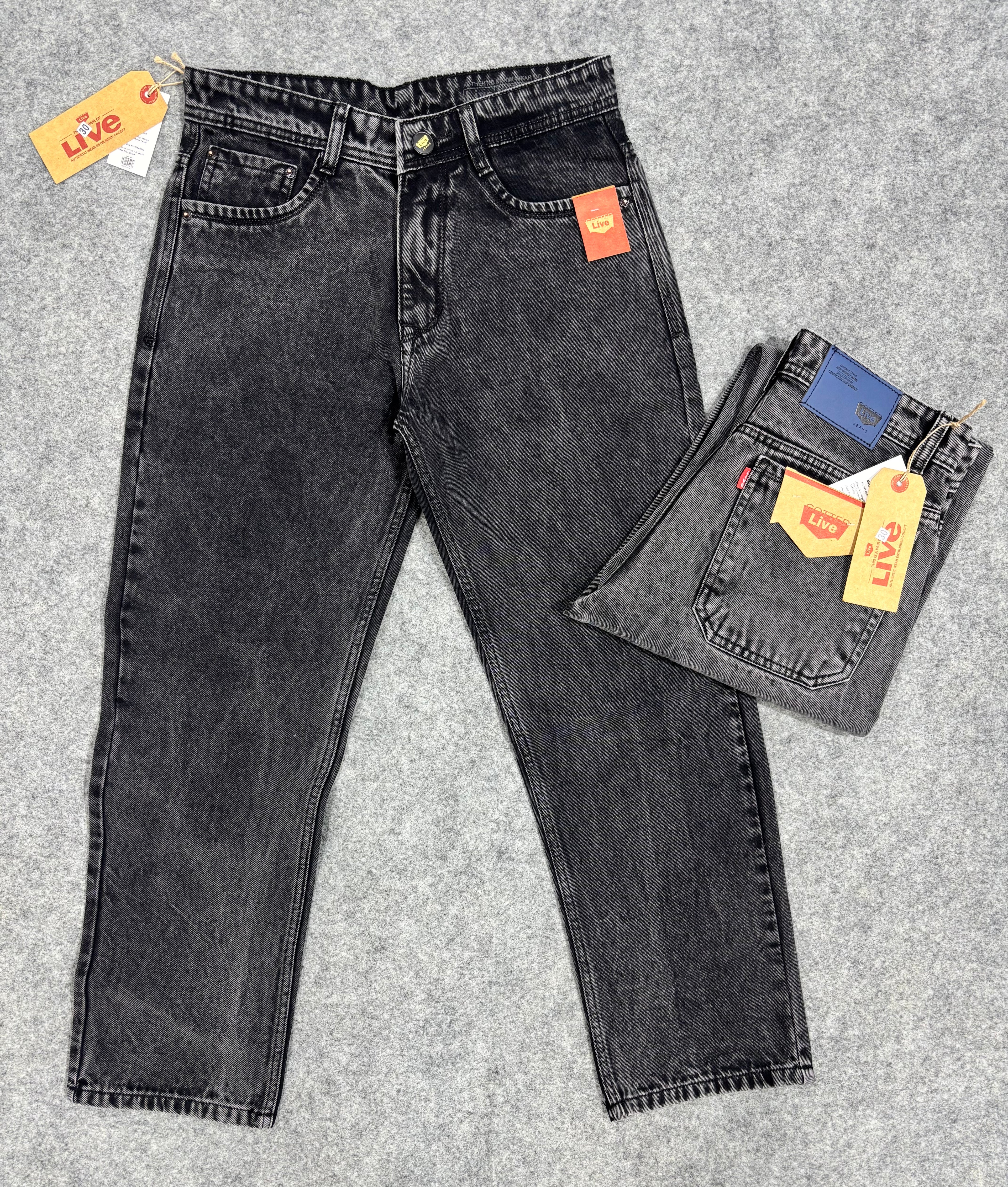 NON LYCRA STRAIGHT FIT